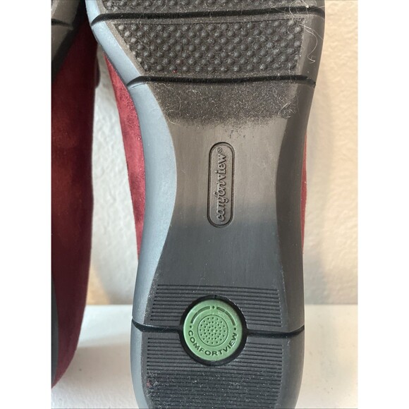 Comfortview Slip On Shoes Chain 11WW Great fall Holiday Color Flats - Picture 11 of 11